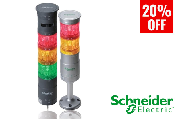 20% off on selected Schneider Electric Control and Signalling range
