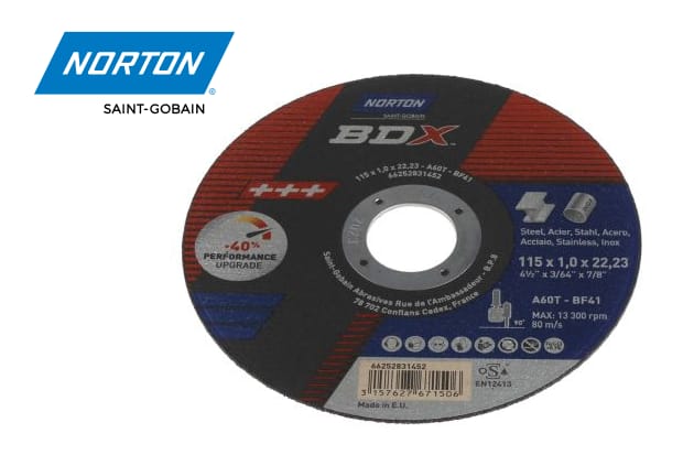 Norton BDX Cutting Discs