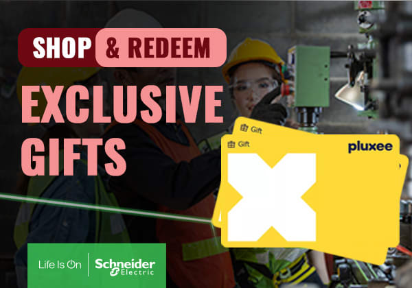 Earn a gift voucher with your Schneider purchase