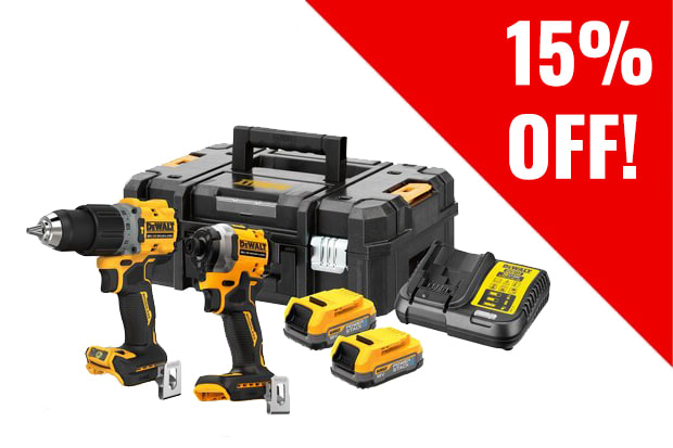 Dewalt 18V Hammer Drill & Impact Driver Kit