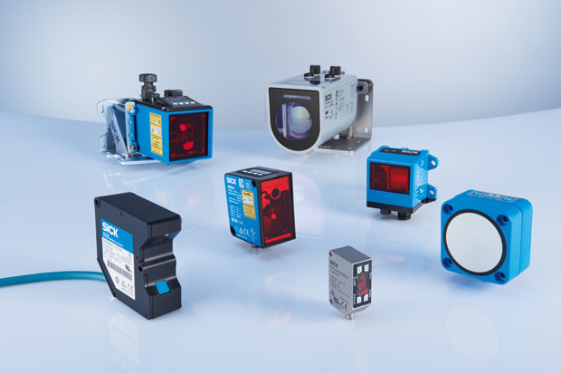 SICK laser distance sensors