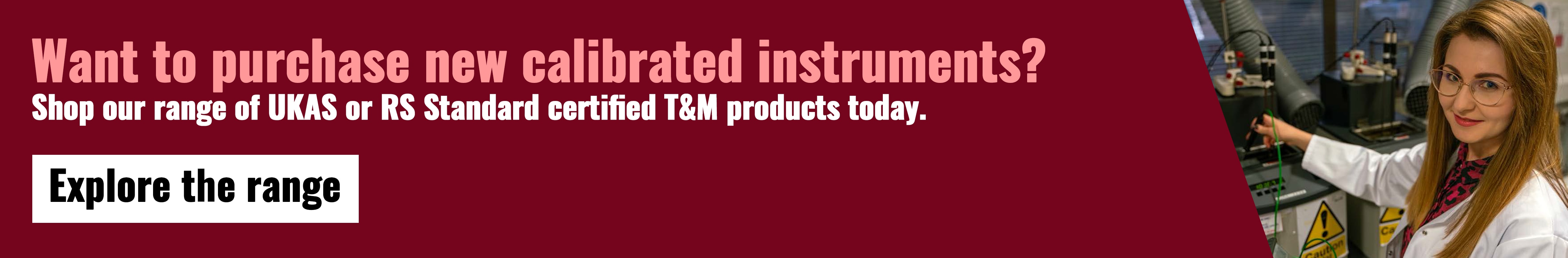 Calibration banner