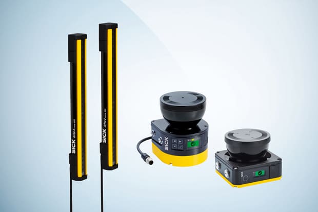 Barrières immatérielles de sécurité et scanners laser de sécurité