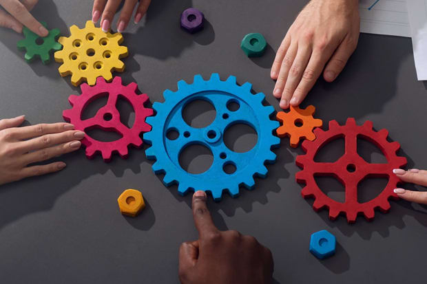 Hands on cogs