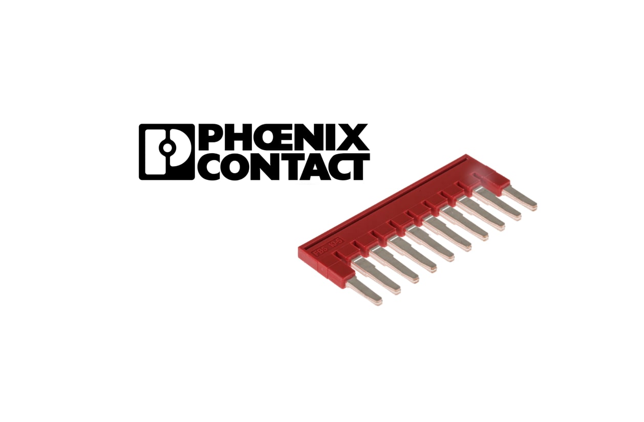 Phoenix Contact jumper bars for terminals
