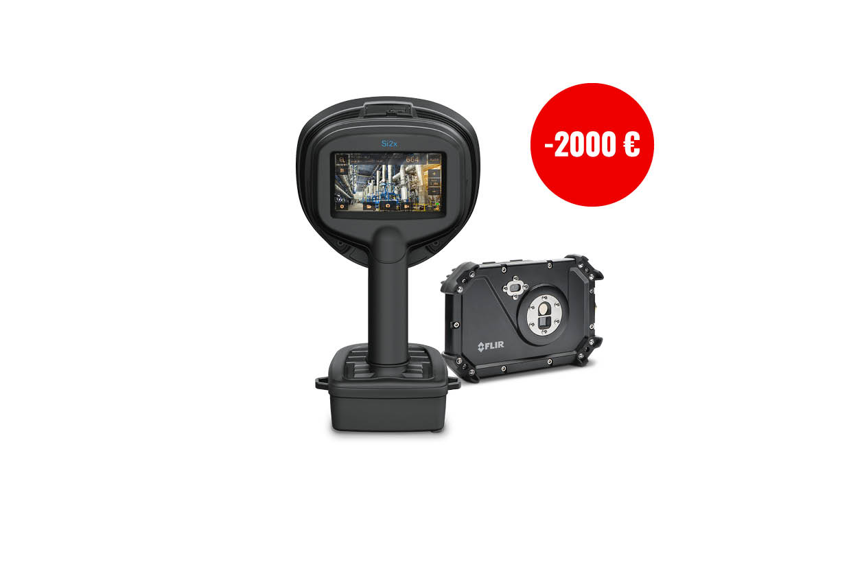 Flir Si2x-LD akusztikus és Cx5 hőkamera csomag