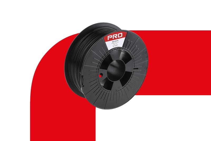 RS Pro black filament.