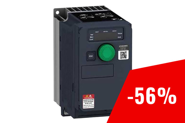Avviatore a velocità variabile Schneider Electric, 4 kW, 400 V c.a., 3 fasi, 0.1 → 599Hz