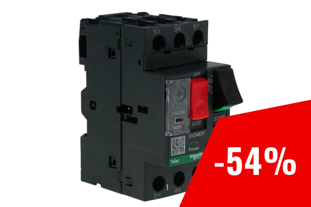 Interruttore automatico del motore Schneider Electric, 690 V, 1,6 a 2,5 A TeSys