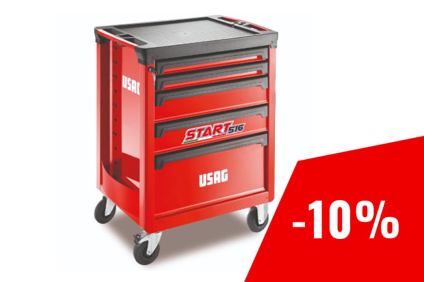 516 ST5V CARRELLO START ROSSO VUOTO