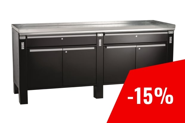 506 KA POSTAZIONE LAVORO PIANO ACCIAIO