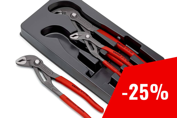 Knipex Set da 3 pezzi pinze