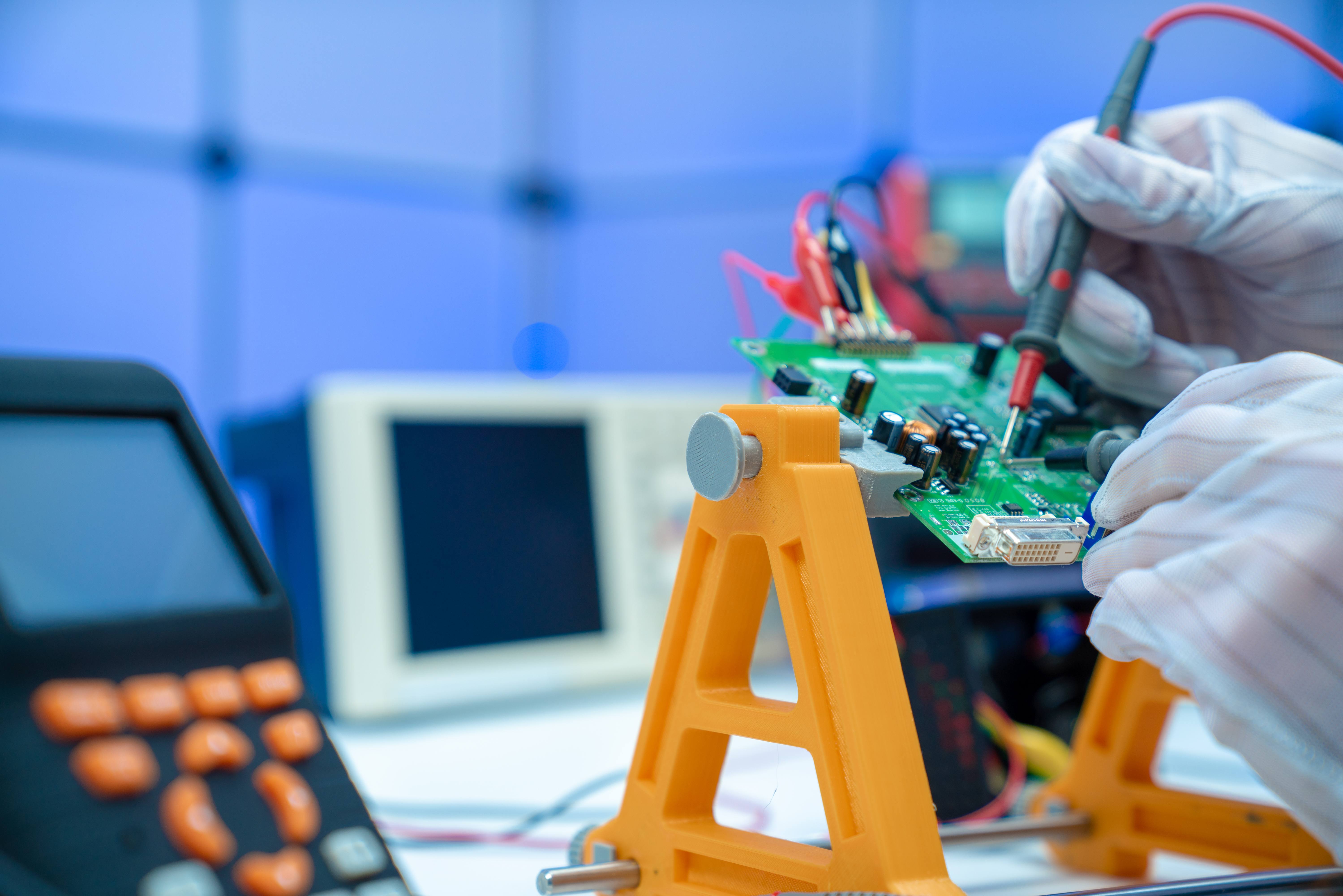 electronic component testing