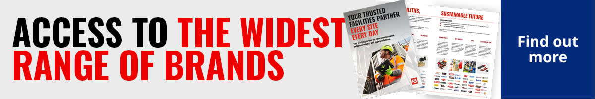 Image of brands RS stocksm 3M, Ledvance, ABB, Fluke