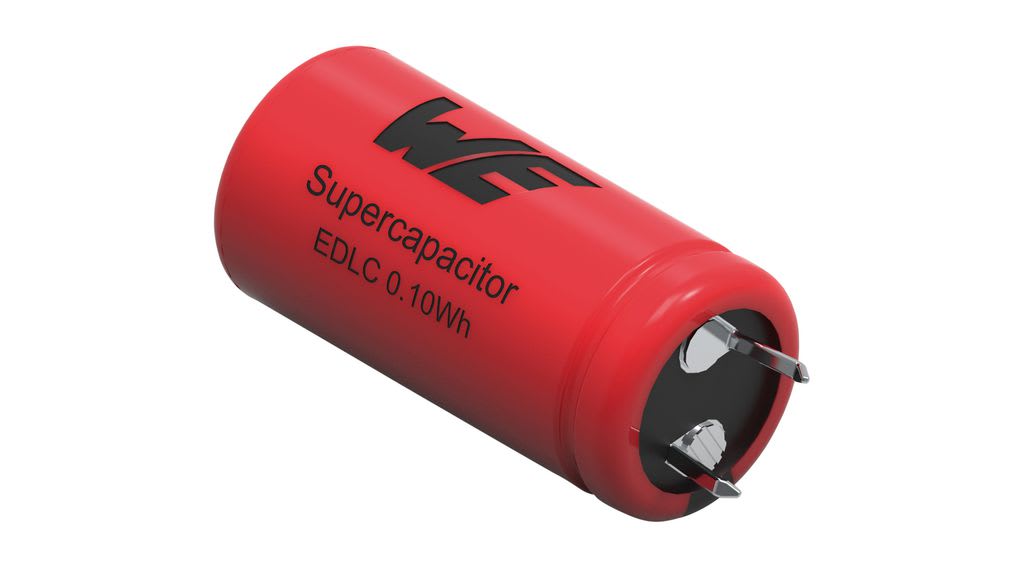 A red supercapacitor