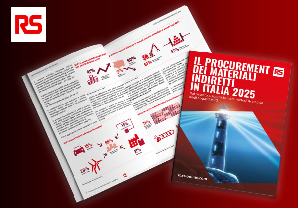 Procurement dei materiali indiretti: la nuova ricerca MRO 2025 da RS