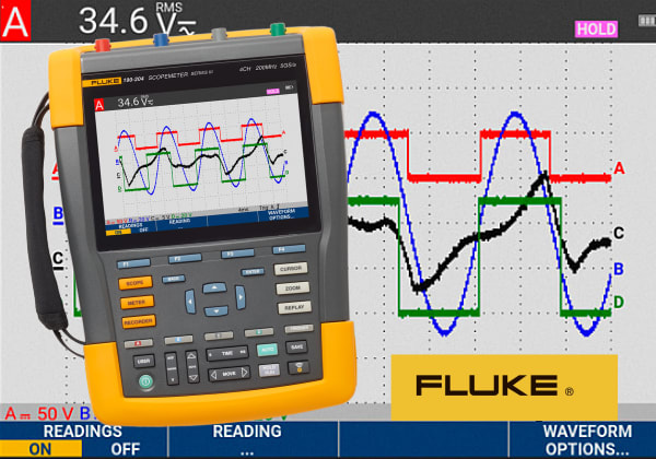Oscilloscopi portatili ScopeMeter®