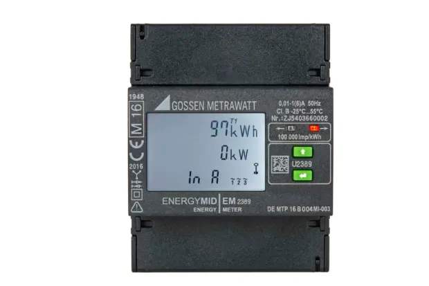 Gossen Metrawatt Energy Meters