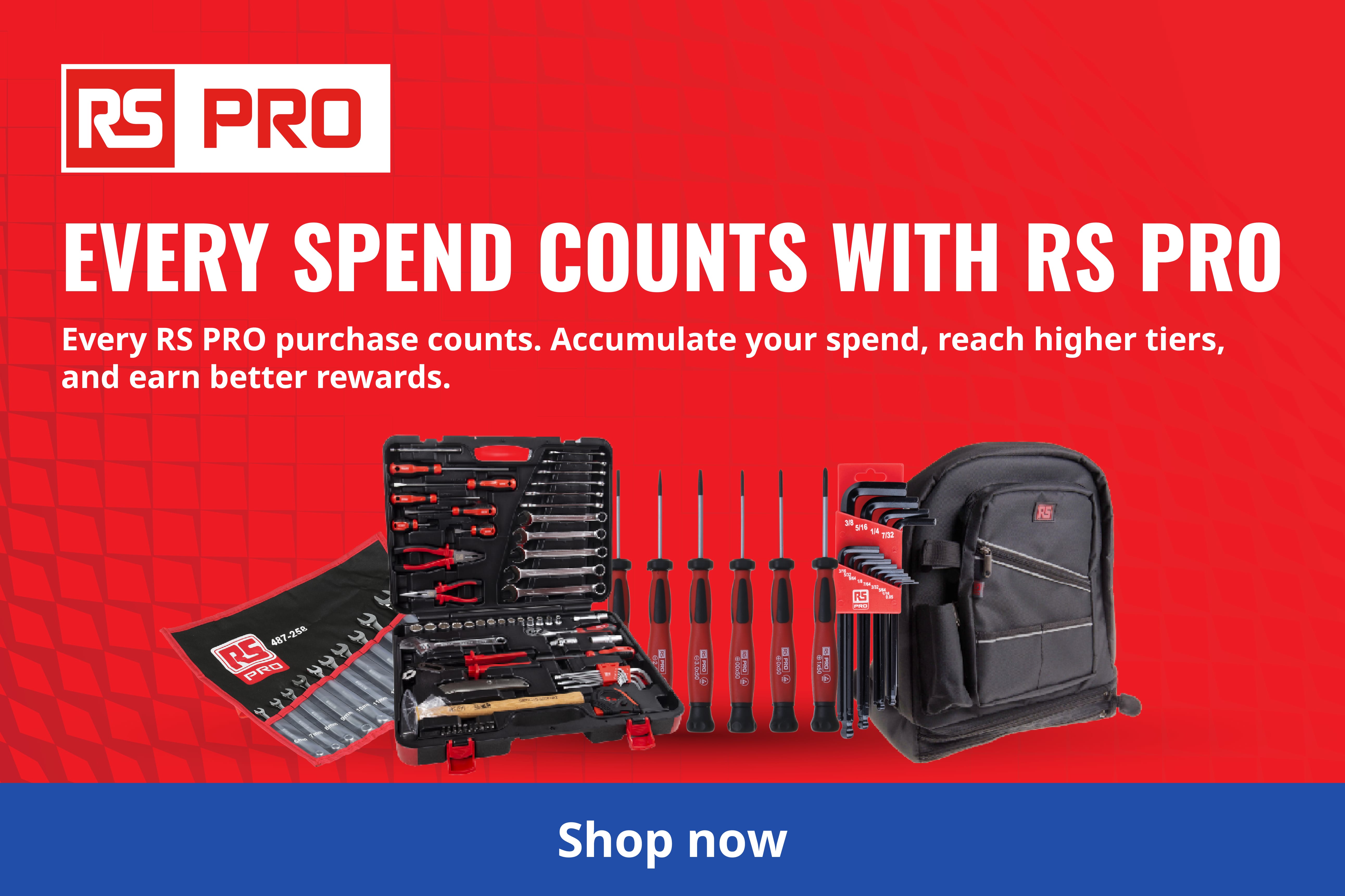 Every Spend Counts with RS PRO