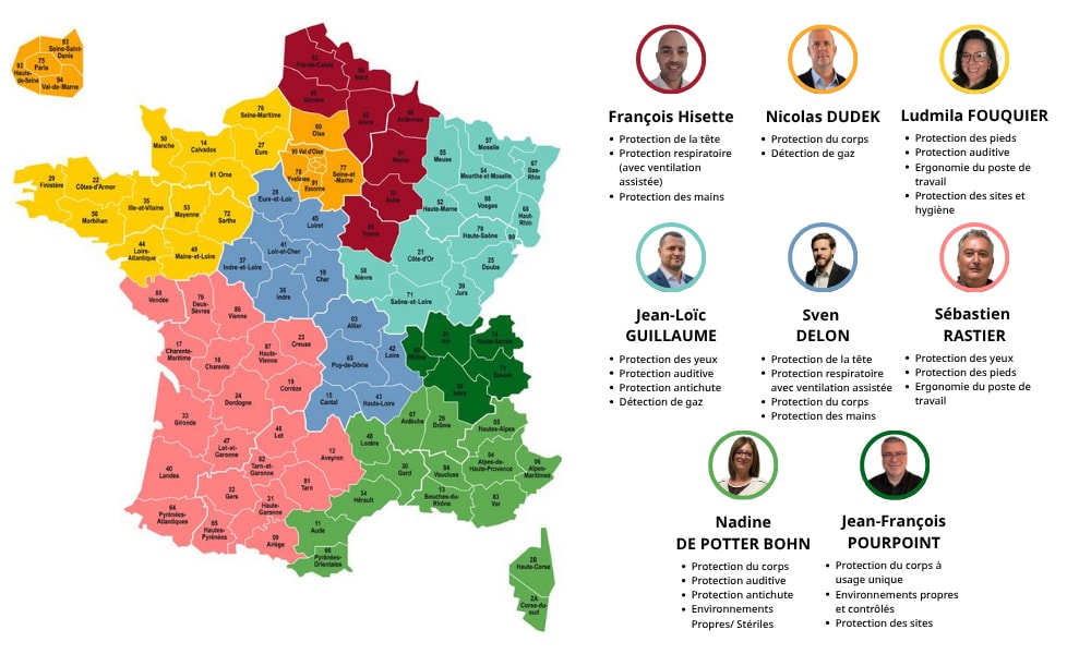 Carte de France + FAE