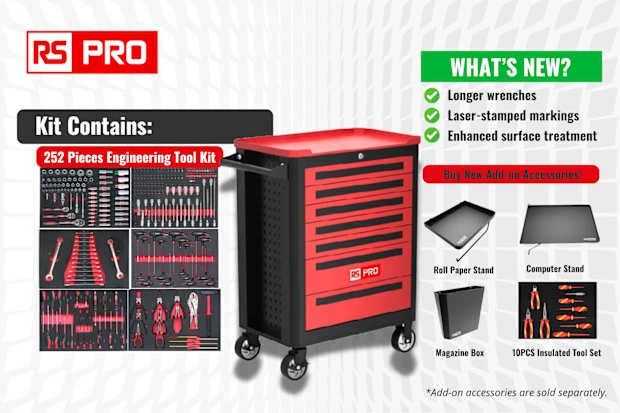 RS PRO 36 Piece Electrician's Tool Kit with Bag
