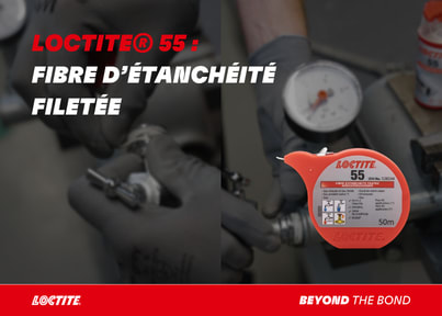 LOCTITE 55 50m l’outil indispensable du plombier