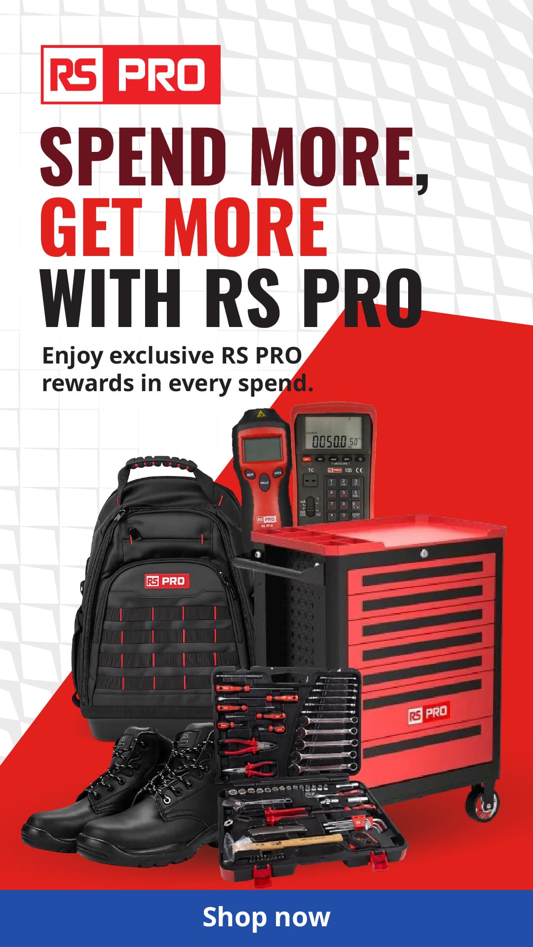 Spend and Earn Rewards with RS PRO
