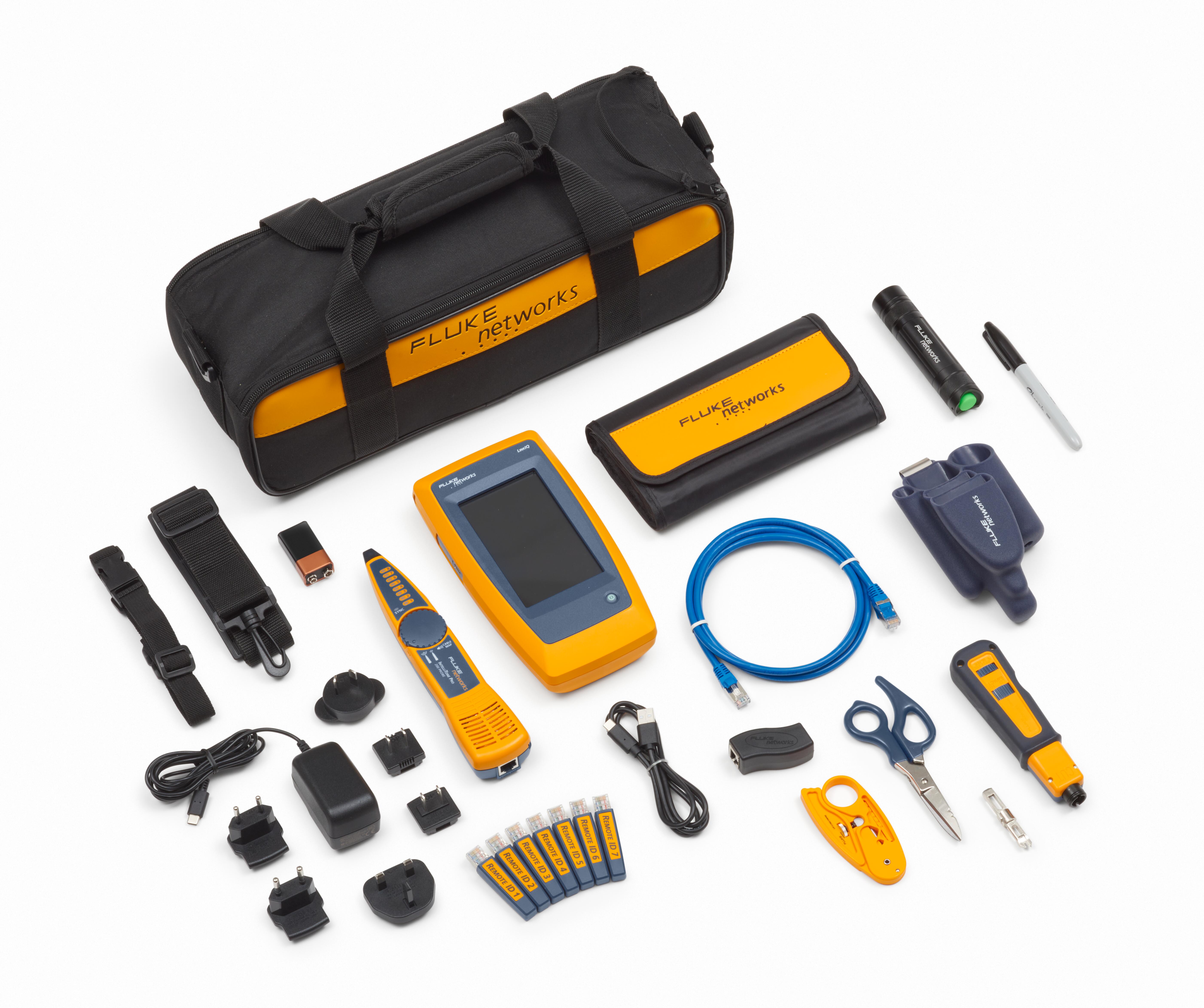 A display of LIQ-KIT-IS60 kit and accessories.