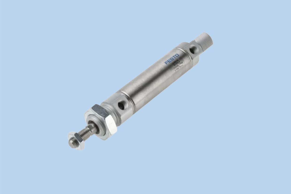 Festo pneumatic piston rod cyclinder