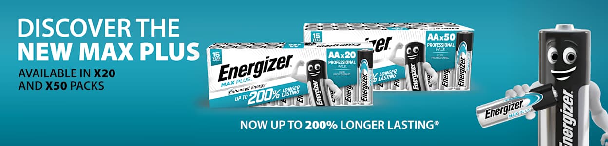 Energizer Max Plus pack