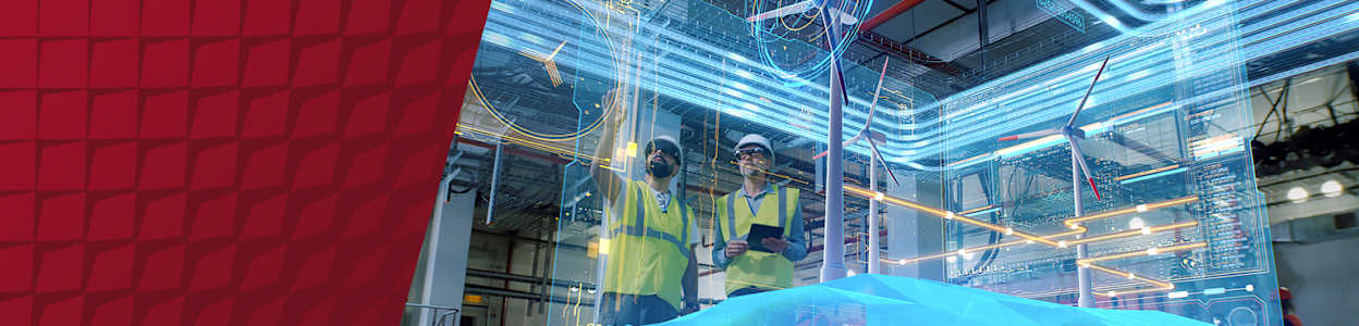 Operarios en una planta de producción