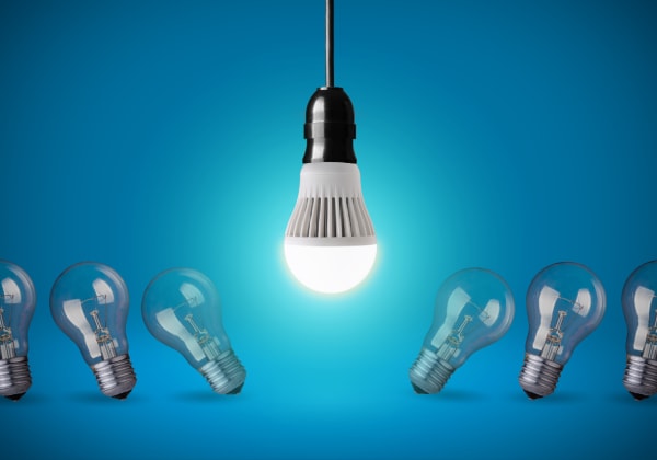 L'histoire des ampoules, de la diode au LED