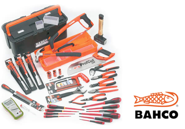 Kit de 31 herramientas electricista VDE Bahco
