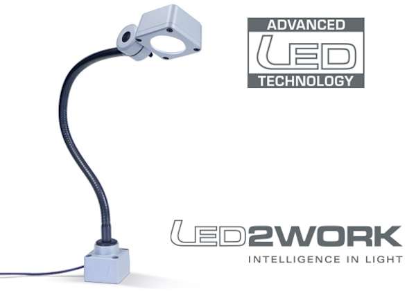 Handliche Flexarm-Leuchte