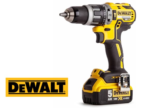 DEWALT 2 Speed Combi Drill with 2 x 5.0Ah Batteries