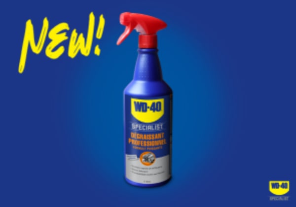 NOUVEAU : WD-40 Dégraissant Professionnel à base aqueuse !