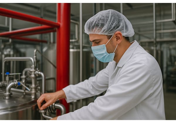 Kontamination in der Lebensmittelindustrie