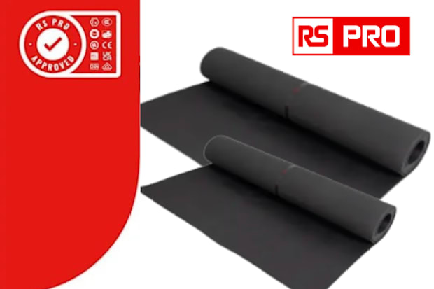 RS PRO Anti-Slip Electrical Safety Mat