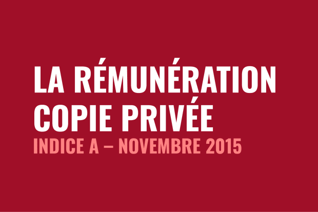 La rémunération copie privée