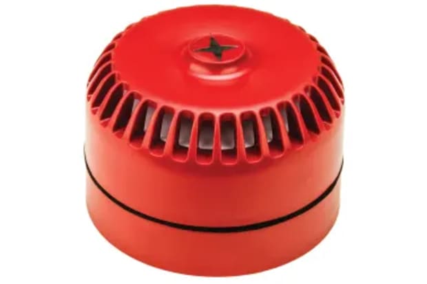 ROLP MAXI SOUNDER 105DB, RED SHLLW BASE