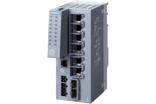 Siemens manageable 2 layer Industrial Ethernet switch SCALANCE XC208G family