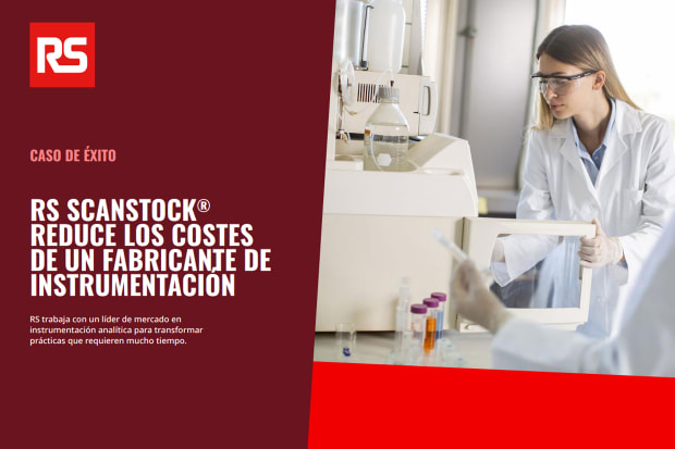 RS ScanStock® reduce los costes de un fabricante de instrumentación