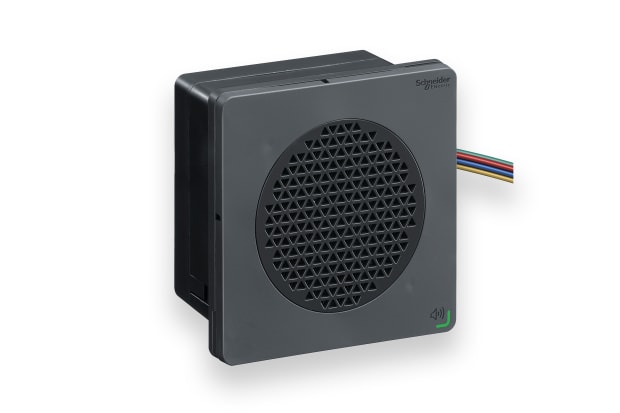 Black Schneider Electric Harmony XVS Series Siren 