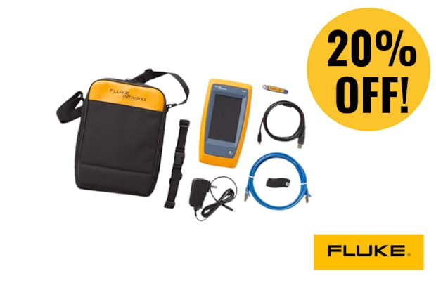 Fluke Networks Cable Tester RJ45, LinkIQ