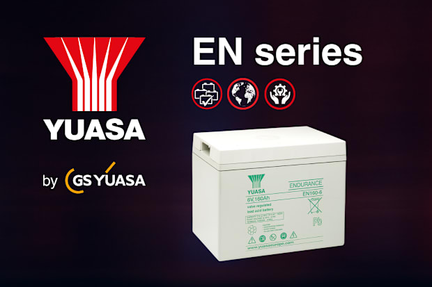 Yuasa EN series battery designed for fire and safety systems