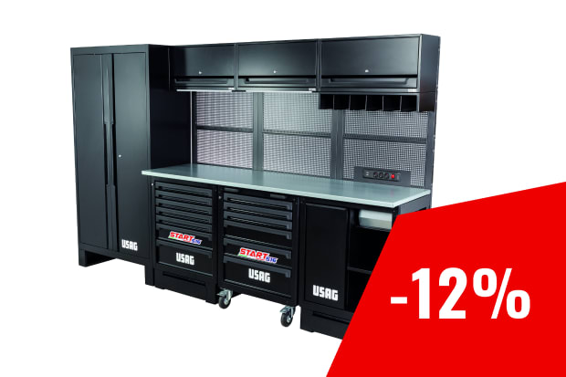 516 SA/PRA POSTAZIONE LAVORO - ACCIAIO