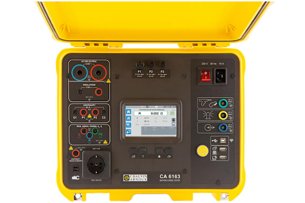 Machine and electrical switchboard testers
