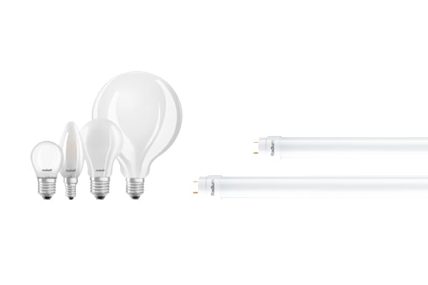 RADIUM – Ampoules et tubes LED