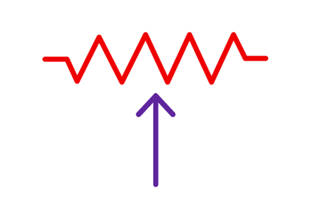 Potentiometer Symbol