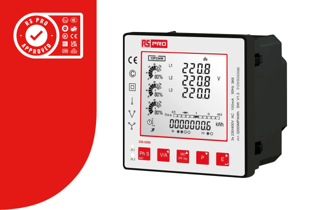 Medidores de energia RS PRO